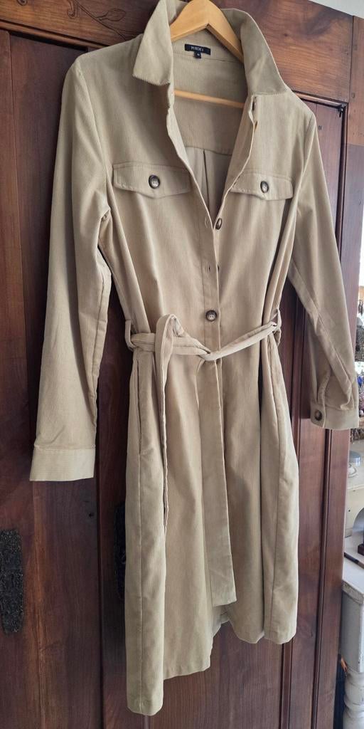 Purdey Nieuwe jas of lange blazer maat 42
Kan als zomerjas, Beige, Maat 42/44 (L), Nieuw, Ophalen of Verzenden