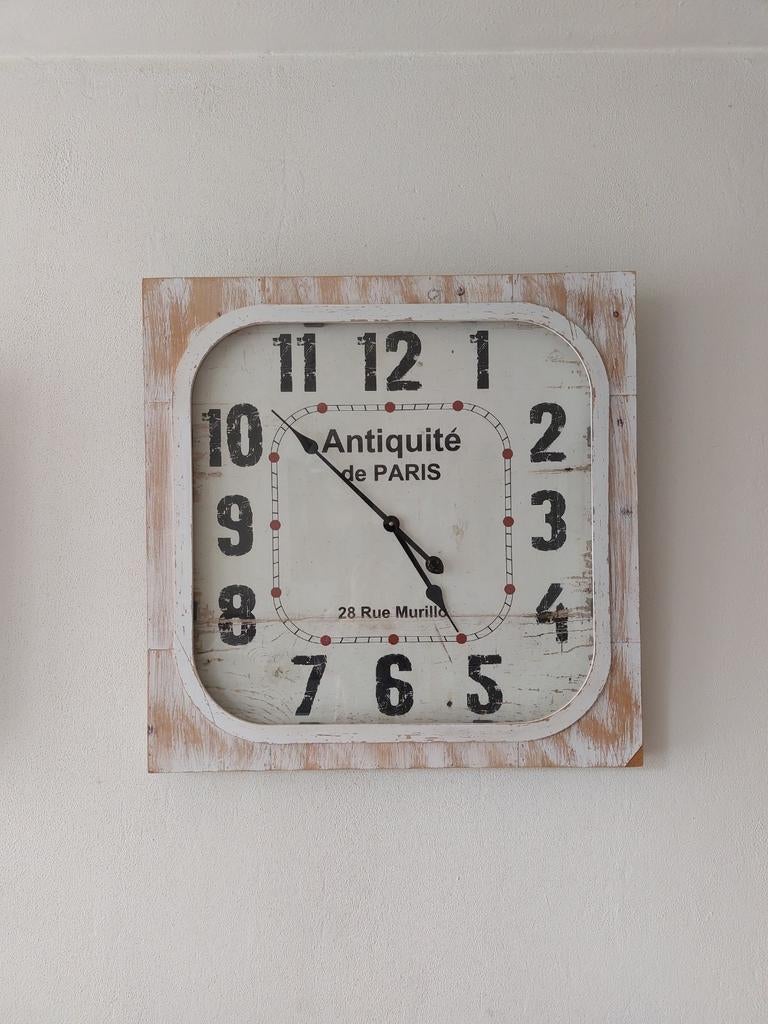 Grote wandklok, Huis en Inrichting, Woonaccessoires | Klokken, Ophalen, Wandklok