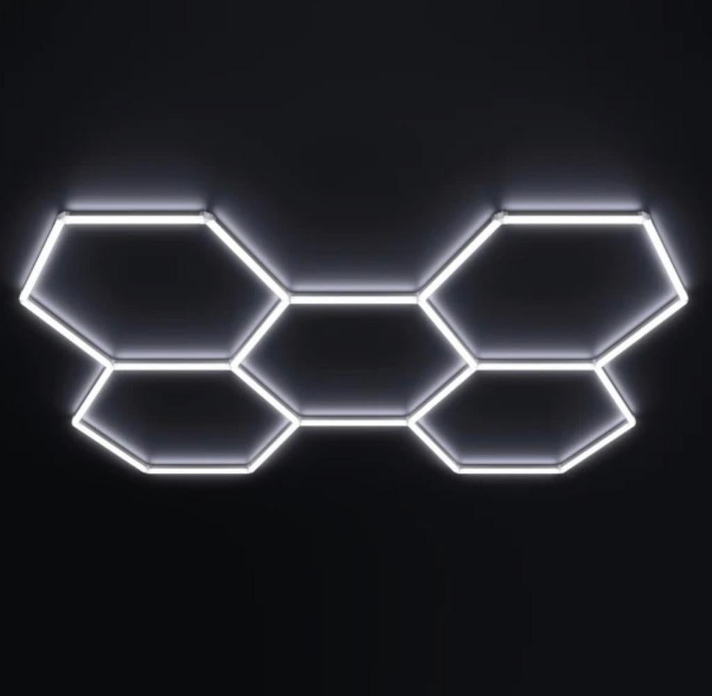 Hexagon verlichting Set | 5 hexagons | 192W | 6000K |, Ophalen of Verzenden, Nieuw