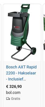 Bosch hakselaar, 1 x gebruikt, Ophalen of Verzenden, Zo goed als nieuw, Bosch