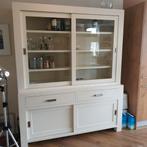 Vitrinekast House of Mayflower - Crème/Wit, Gebruikt, Glas, Ophalen of Verzenden, Landelijk, Modern