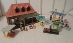 Vintage Playmobil Bahnhof met perron en toebehoren, Ophalen of Verzenden, Gebruikt, Complete set