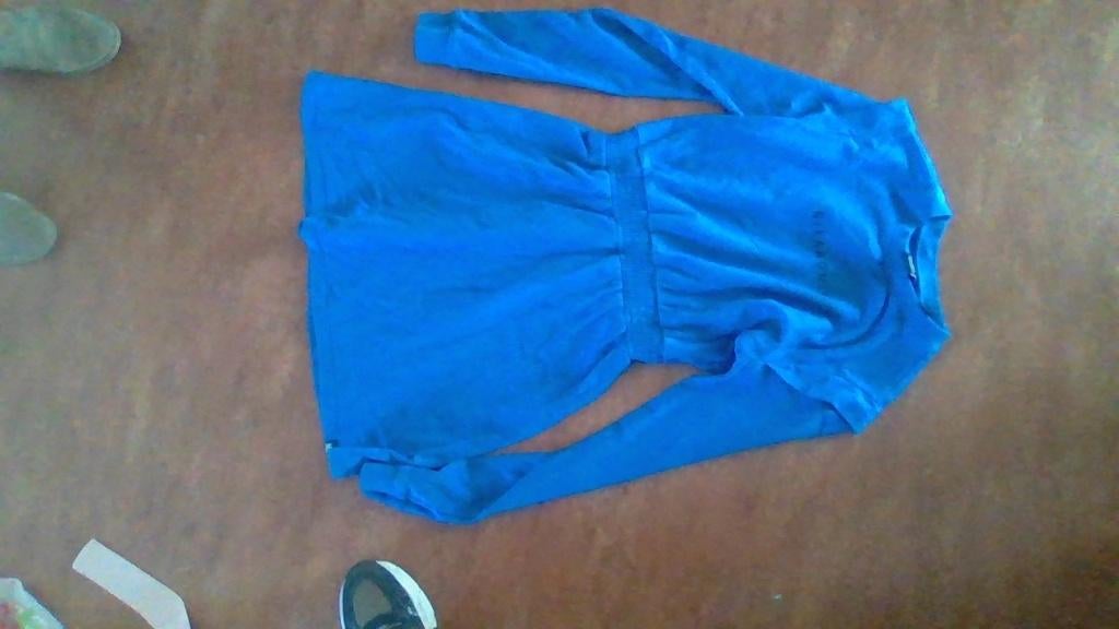 blauwe jurk, Kinderen en Baby's, Kinderkleding | Maat 176, Ophalen, Gebruikt, Meisje, Nik&Nik