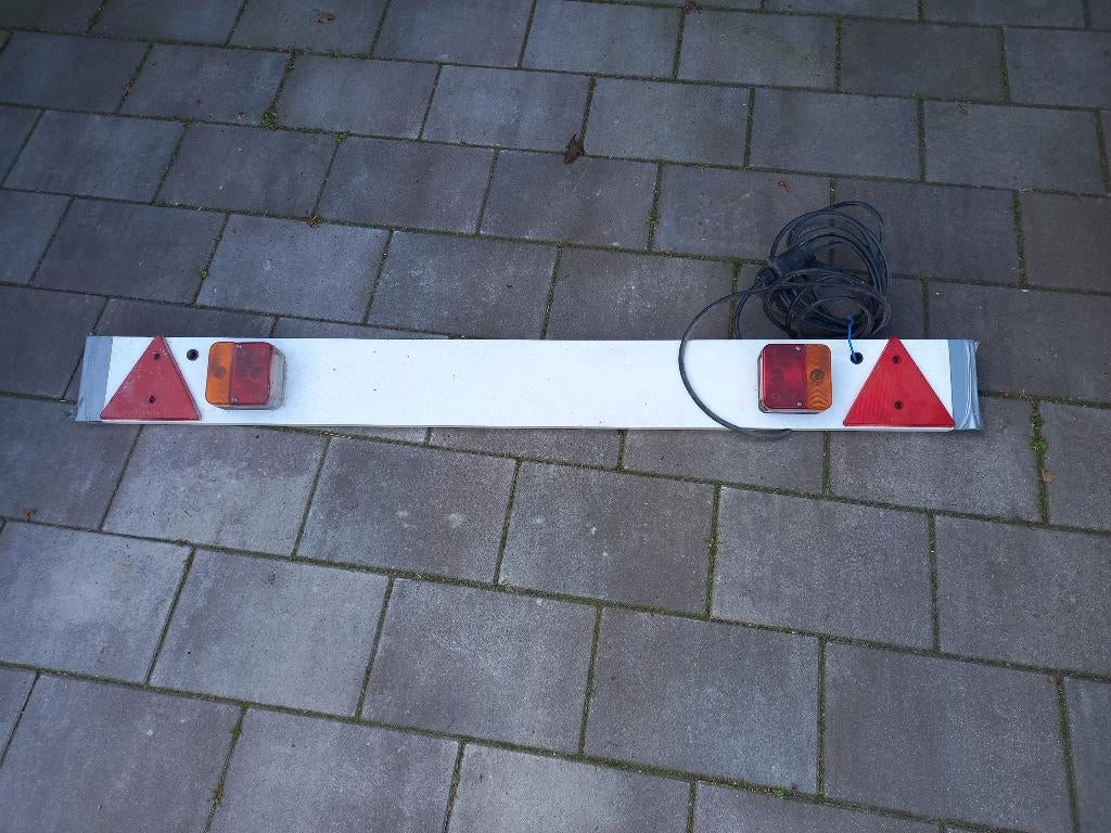 Aanhanger lichtbalk, Ophalen, Gebruikt