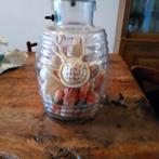 Antieke fles met celluloid speelgoed, Ophalen of Verzenden