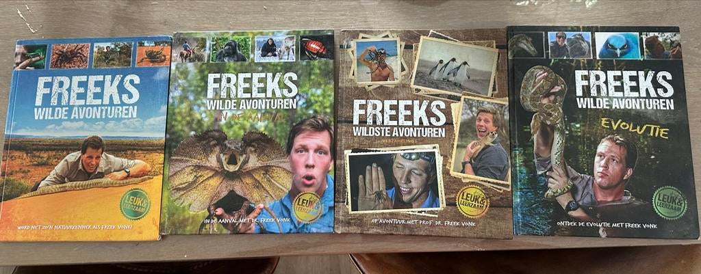 Freek Vonk - Freeks wilde avonturen, Ophalen of Verzenden, Gelezen, Freek Vonk