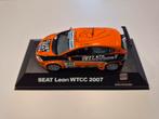 1/43 Seat Leon WTCC 2007 Tom Coronel GESIGNEERD., Ophalen of Verzenden, Zo goed als nieuw, Auto, Overige merken