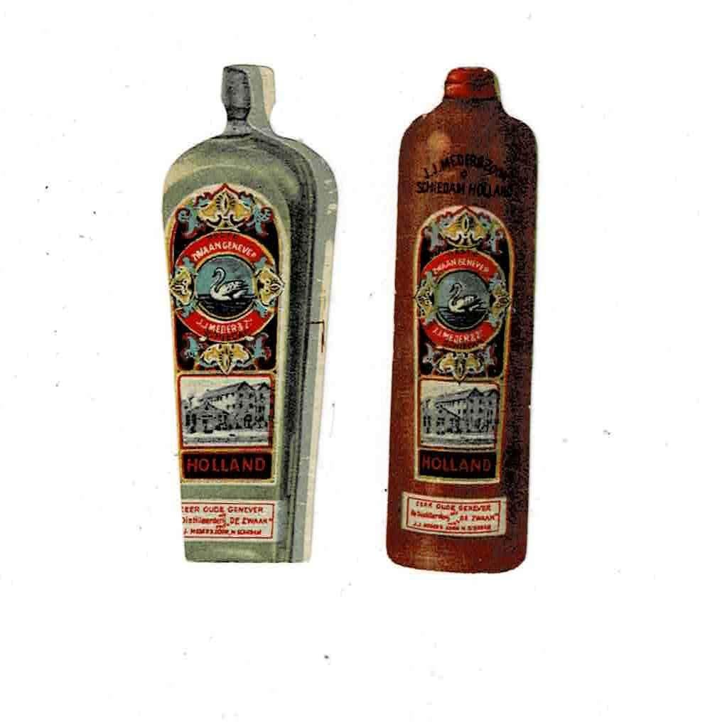 Oude sluitzegels van "DE ZWAAN, Verzamelen, Merken en Reclamevoorwerpen, Verzenden, Zo goed als nieuw, Overige typen