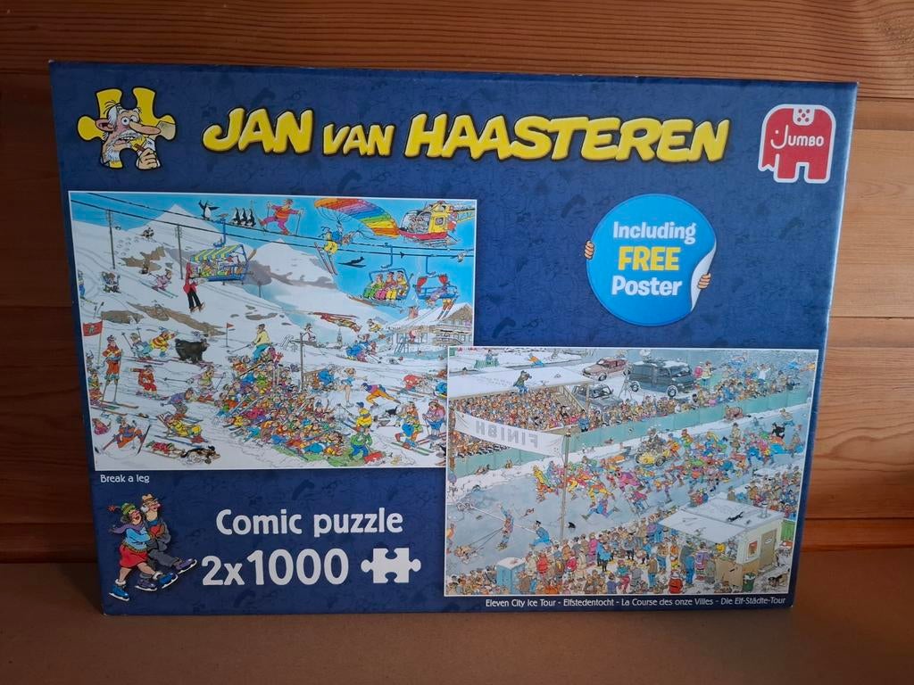 Jan van haasteren puzzels, Ophalen of Verzenden, 500 t/m 1500 stukjes, Zo goed als nieuw
