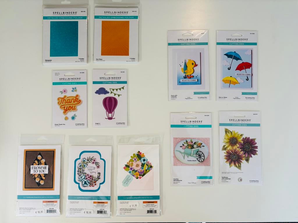 Spellbinders (bieden vanaf €125), Hobby en Vrije tijd, Ophalen of Verzenden, Nieuw, Overige thema's, Overige typen