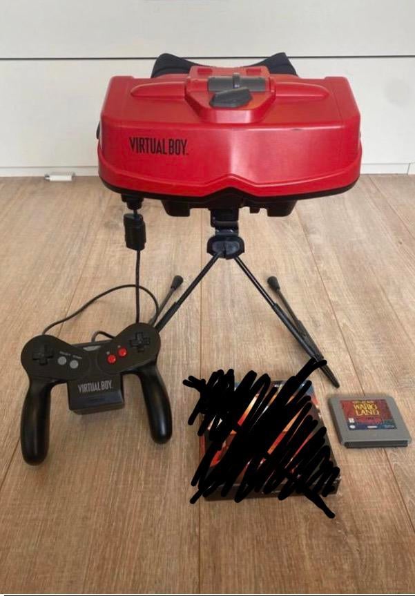 Nintendo virtual Boy met 2 games (NTSC-USA), Spelcomputers en Games, Ophalen of Verzenden, Zo goed als nieuw, Overige platformen