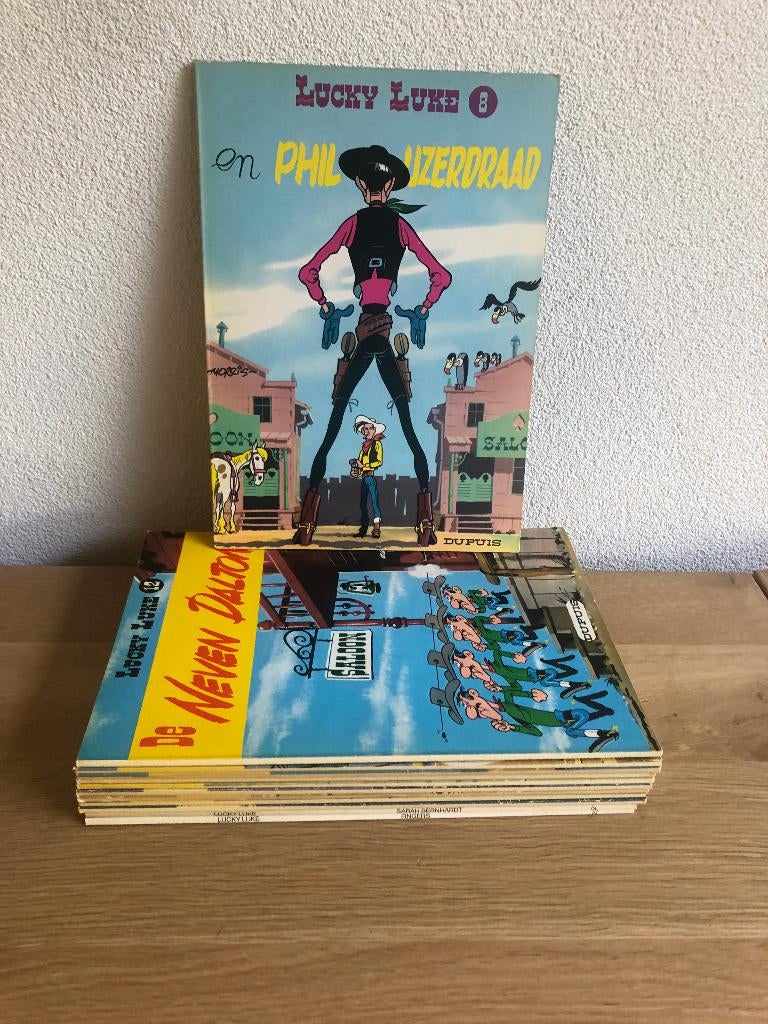 Lucky Luke 12 delen SC 10 x herdruk/2x 1e druk, Boeken, Stripboeken, Meerdere stripboeken, Ophalen of Verzenden, Gelezen, Morris e.a.