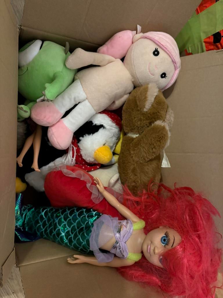 Gratis doosje knuffels, Kinderen en Baby's, Ophalen, Zo goed als nieuw, Overige typen