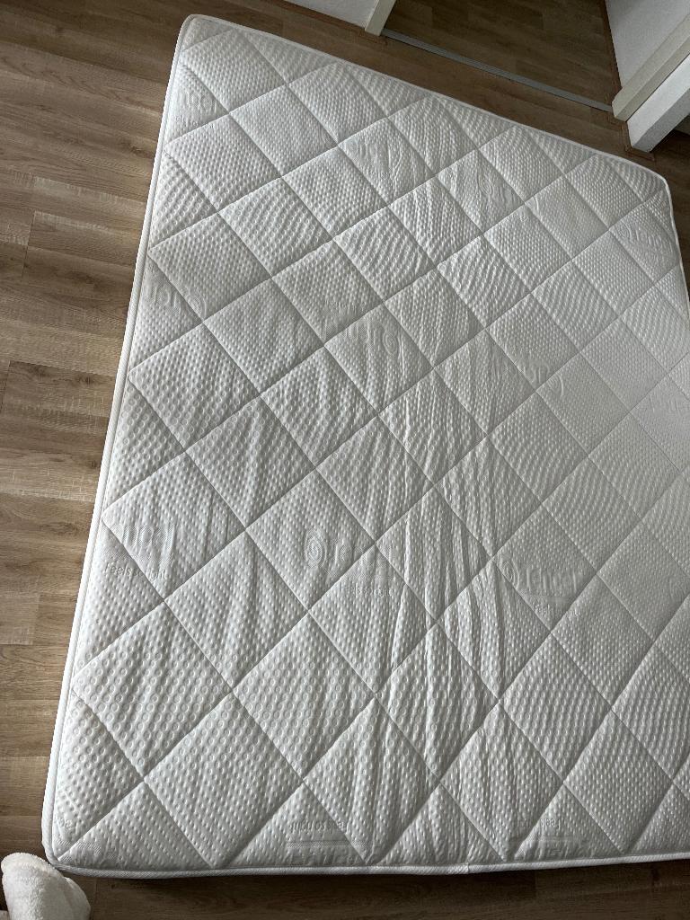 Tencel topper HR55, Ophalen, Tweepersoons, Zo goed als nieuw, 200 cm