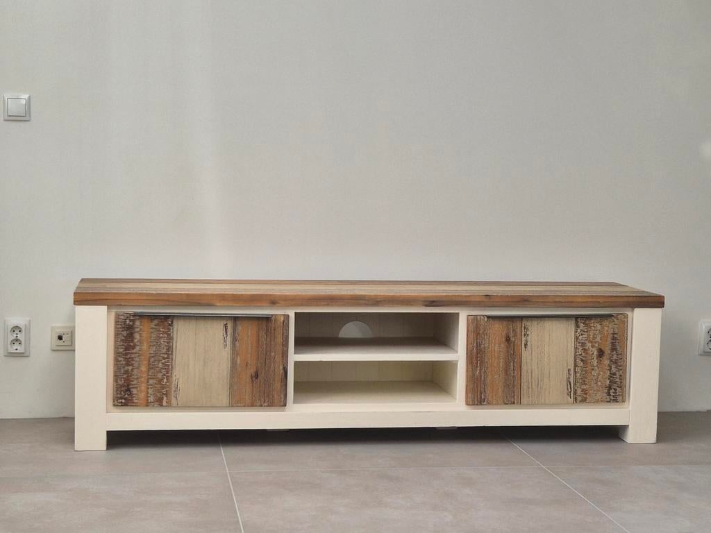 Pronto wonen tv meubel Cortena, Ophalen of Verzenden, 25 tot 50 cm, 200 cm of meer