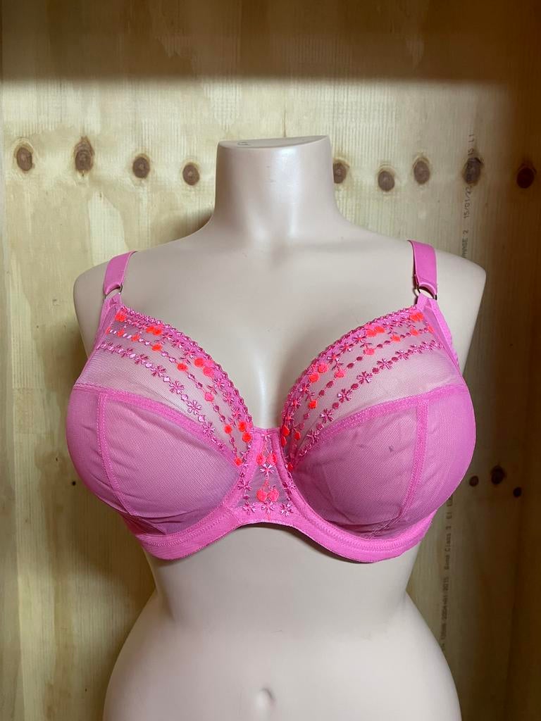 Elomi bh maat eu 85h - 90f - 80g matilda plunge, Verzenden, Roze, BH