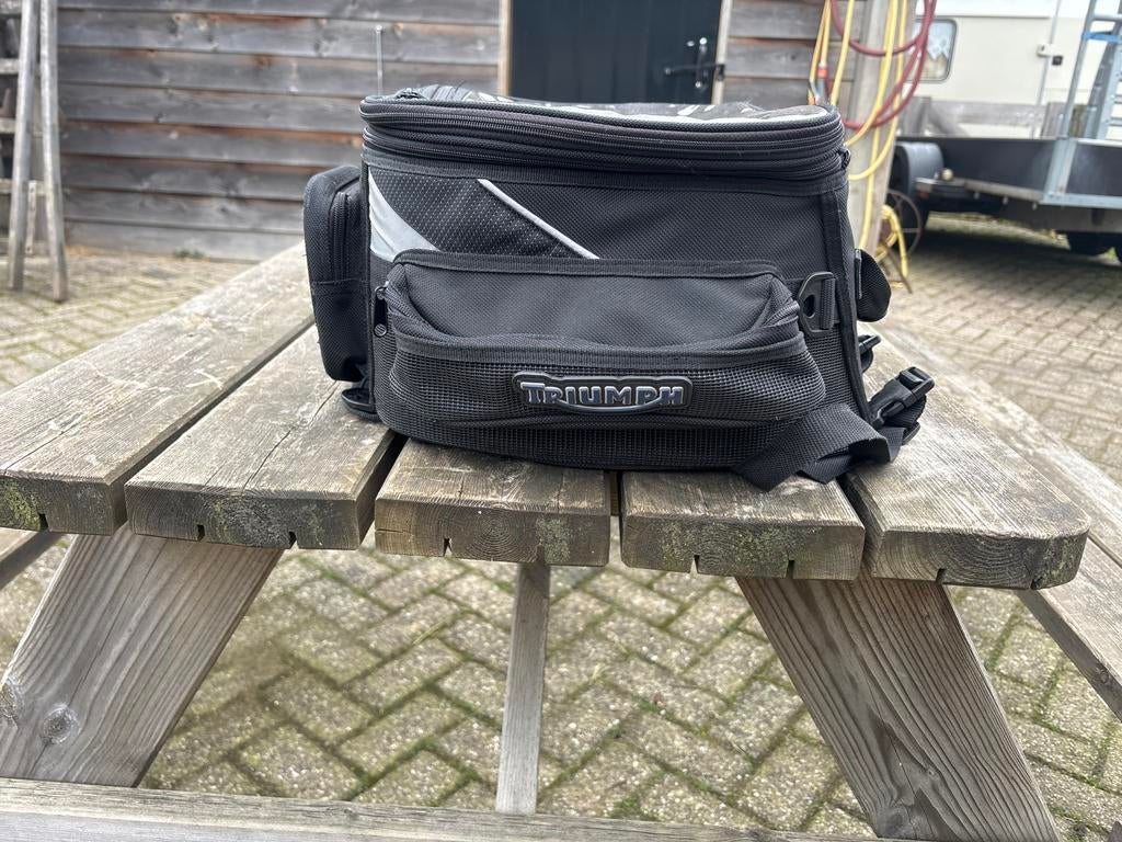 Triumph tanktas / zadeltas, Ophalen, Gebruikt