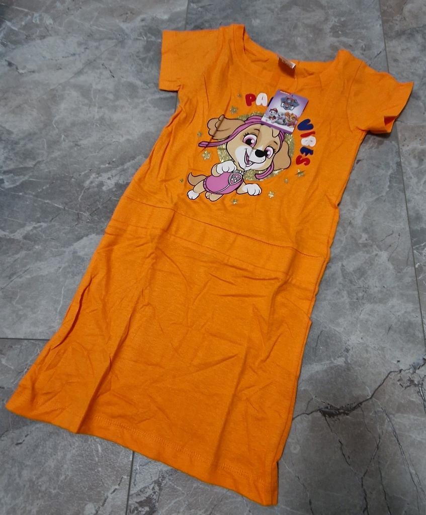 Meisjes jurk Koningsdag maat 116/122, Kinderen en Baby's, Kinderkleding | Maat 122, Ophalen of Verzenden, Meisje, Jurk of Rok