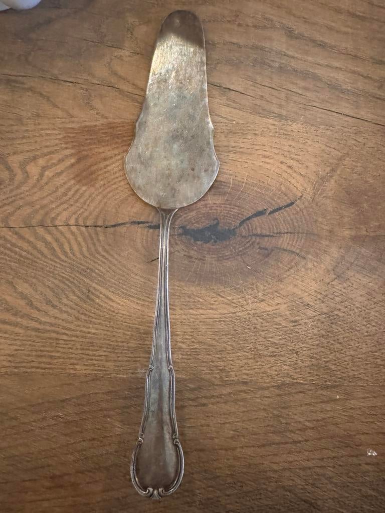 Verzilverde taartschep, Ophalen of Verzenden