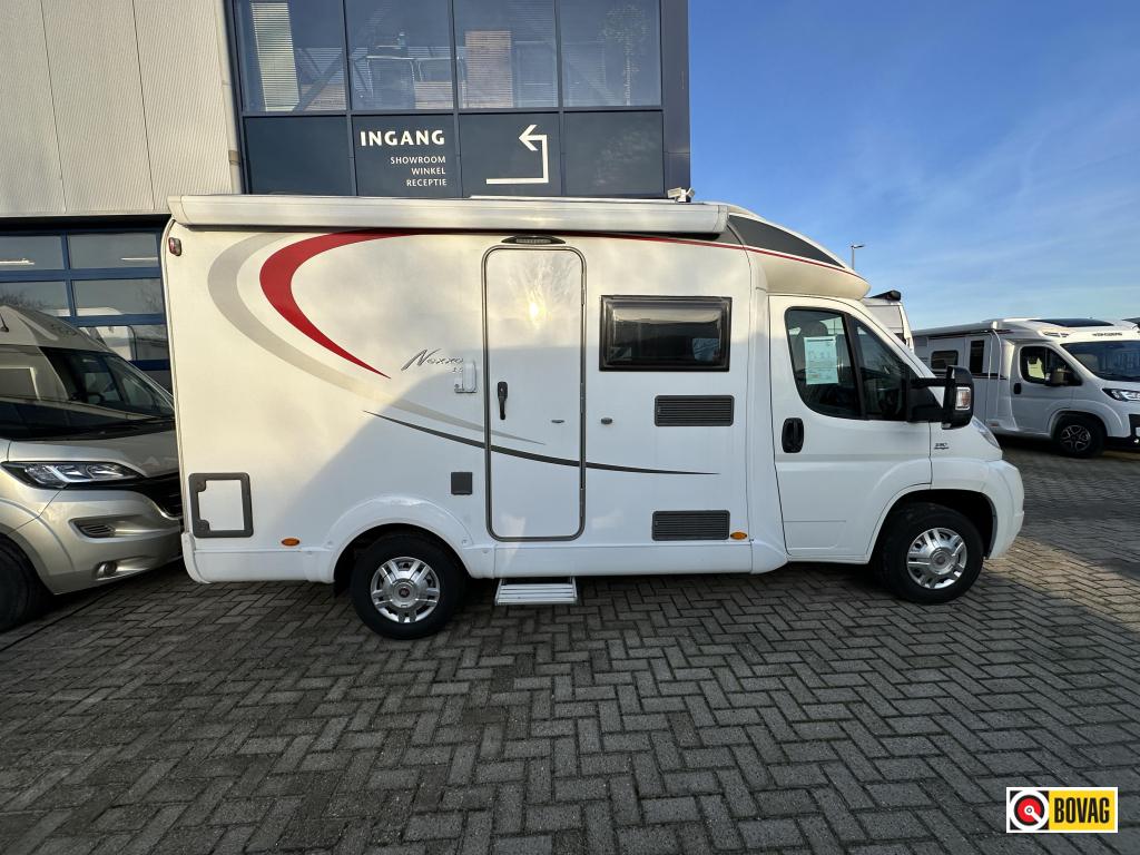 Bürstner Nexxo 569 met elektrische steunen, Caravans en Kamperen, Standaard zit, Ringverwarming, Fiat, Tot en met 2