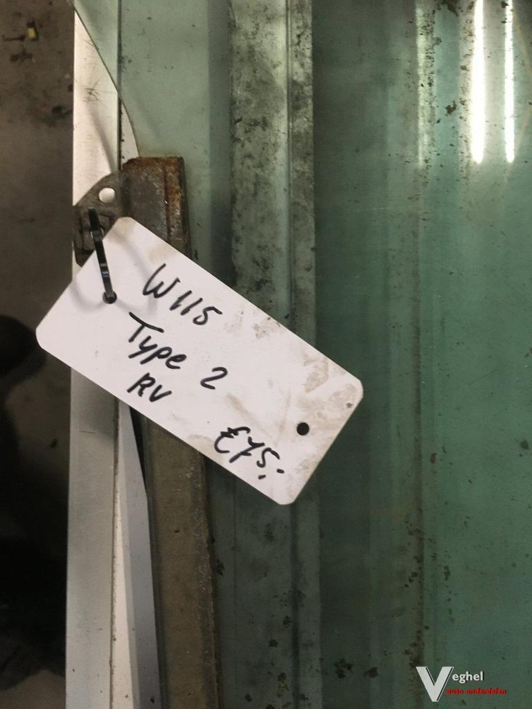 Mercedes W115 Type 2 Portierruit Rechtsvoor, Auto-onderdelen, Ophalen, Gebruikt, -, -