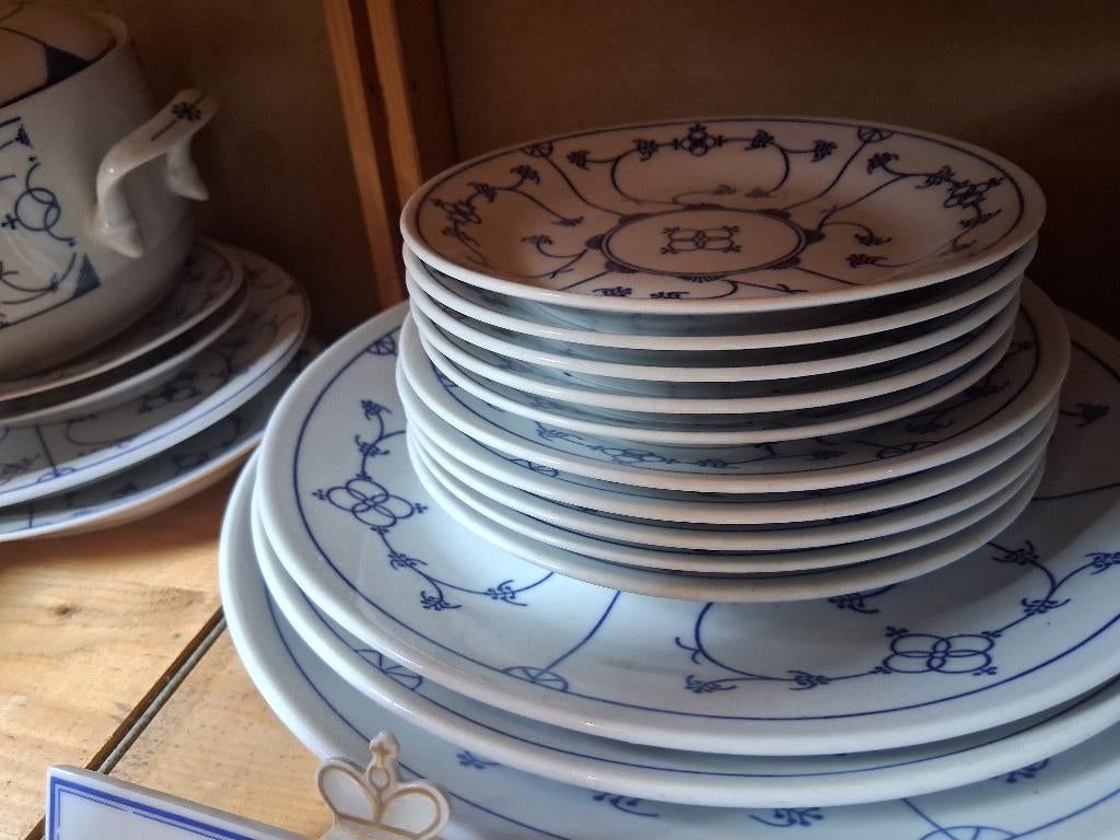 Blau saks ontbijtbord Kahla ontbijtborden, Ophalen of Verzenden, Zo goed als nieuw, Bord(en), Overige stijlen