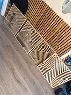 4 wandpanelen, Huis en Inrichting, Woonaccessoires | Kamerschermen, Ophalen of Verzenden, Zo goed als nieuw