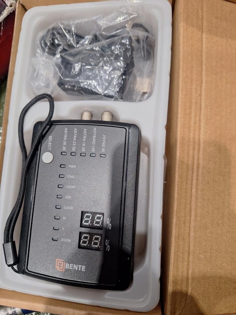 Bente Sat Finder - Satelliet Zoeker voor Schotelantennes, Ophalen of Verzenden, Nieuw, (Schotel)antenne-accessoires, Overige merken