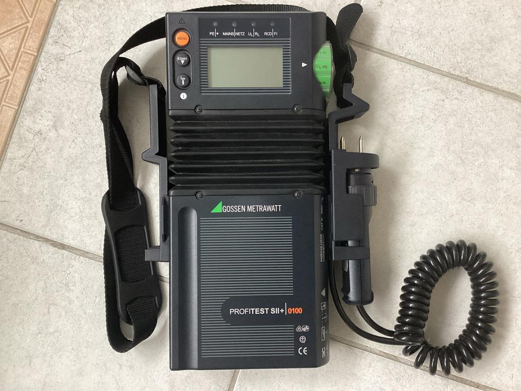 Gossen Metrawatt Profitest SII+ Installatietester, Ophalen of Verzenden, Zo goed als nieuw, Elektriciteit