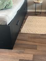 Ikea bed 160x200, Wit, Tweepersoons, Ophalen of Verzenden, Zo goed als nieuw