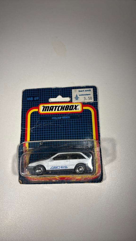 Volvo 480 es matchbox 1.64 mb-69, Hobby en Vrije tijd, Modelauto's | Overige schalen, Auto, Ophalen of Verzenden, A, A