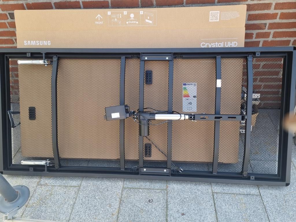 Zo goed als nieuwe Auping bedbodem, elektrisch verstelbaar, Verstelbaar, Eenpersoons, Zwart, Ophalen of Verzenden