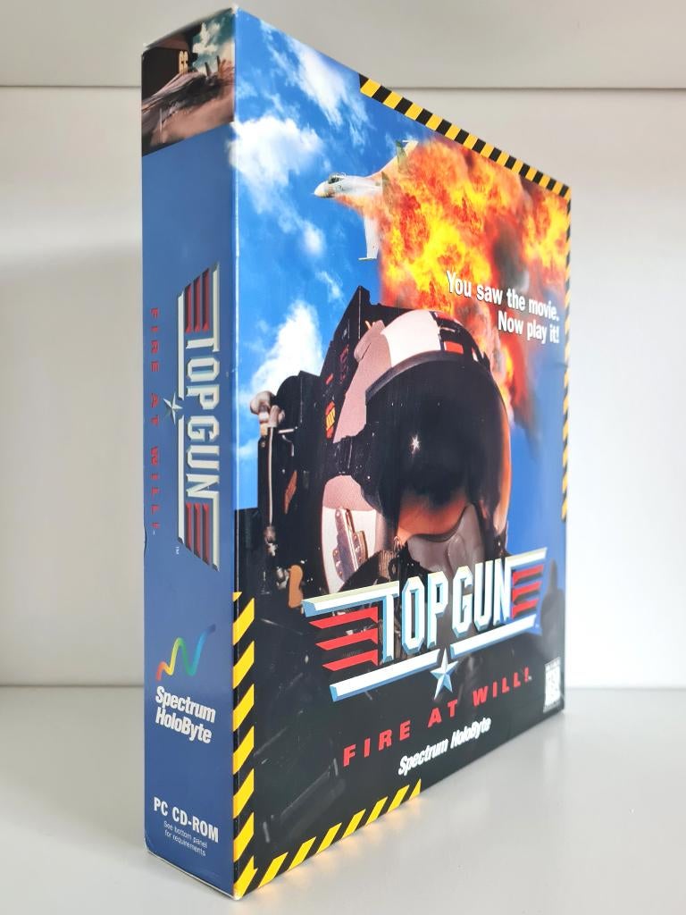 Top Gun: Fire at Will! - PC Big Box, 1 speler, Ophalen of Verzenden, Zo goed als nieuw, Vanaf 7 jaar