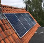 Set zonnepalen compleet met omvormer en onderconstructie, Ophalen, Gebruikt, Compleet systeem, 200 wattpiek of meer