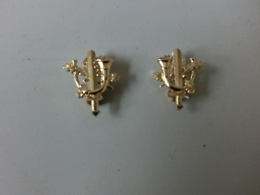 kraagspiegels Limburgse Jagers, Verzamelen, Ophalen of Verzenden, Landmacht, Nederland