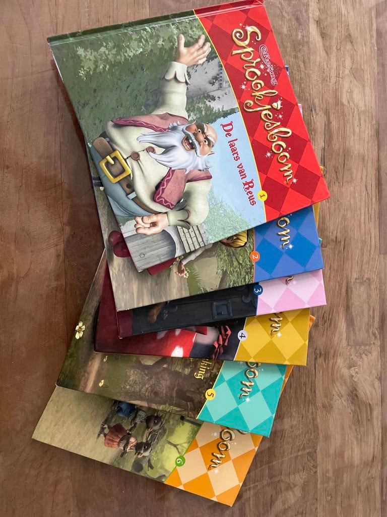 Sprookjesboom boekenreeks deel 1 t/m 6 - Efteling verhalen, Ophalen of Verzenden, Gelezen, Sprookjes