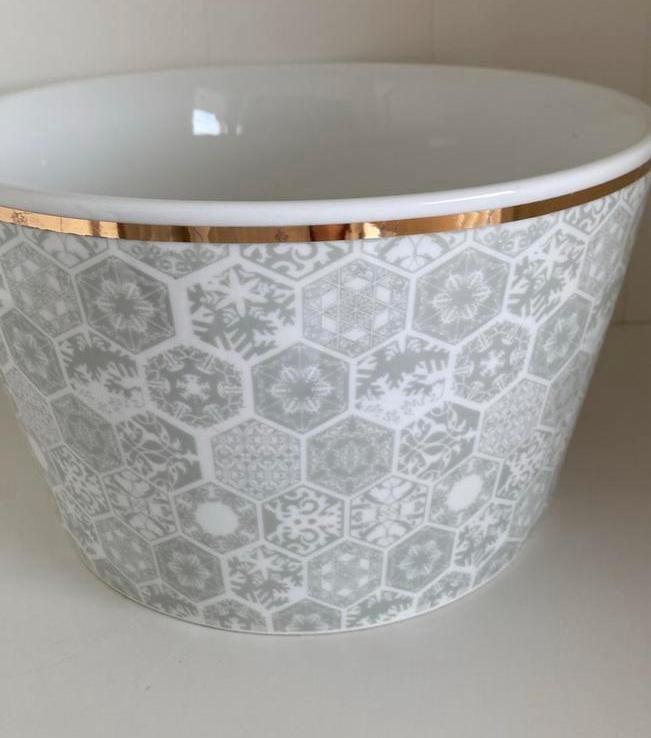 Marcel Wanders & deBijenkorf design porseleinen schaal, Ophalen of Verzenden, Zo goed als nieuw, Rond, Porselein of Keramiek