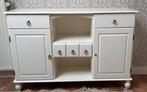 Dressoir kastje wit geverfd grenen, Huis en Inrichting, Kasten | Dressoirs, Ophalen, Gebruikt, 100 tot 150 cm, Grenenhout