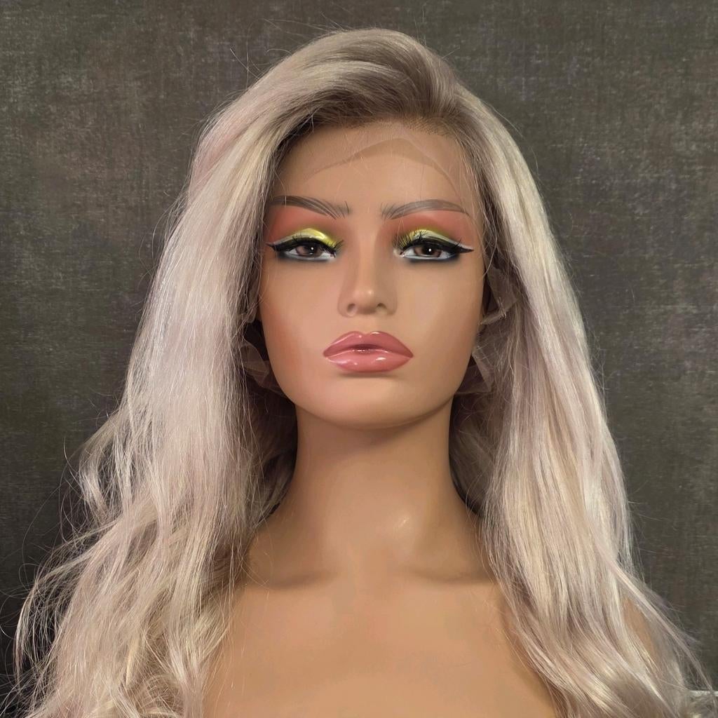 Full lace wig echt haar, Ophalen of Verzenden, Nieuw, Pruik of Haarverlenging
