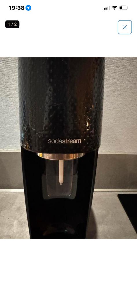 Sodastream bruiswater machine, Ophalen of Verzenden, Zo goed als nieuw