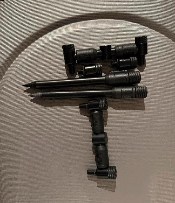 Fox Black Label setje 2 rod met quick release system, Watersport en Boten, Hengelsport | Algemeen, Gebruikt, Overige typen, Ophalen