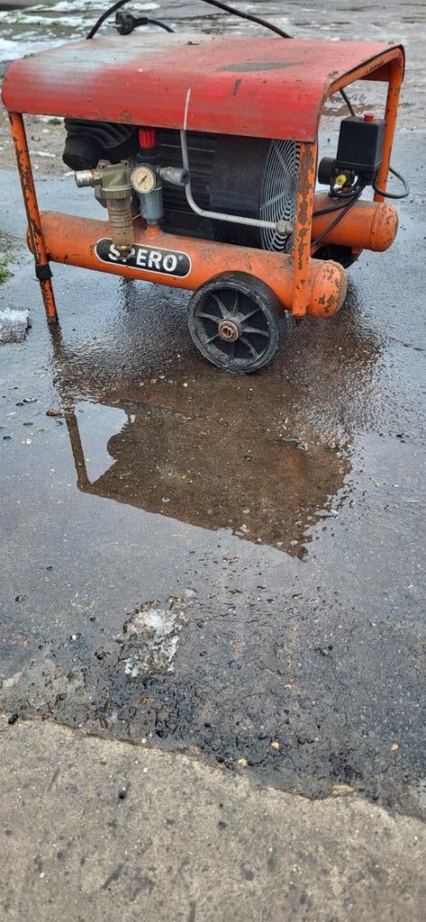 Spero Compressor - loop of sloop, Gebruikt, Ophalen of Verzenden, Minder dan 200 liter/min, Minder dan 25 liter