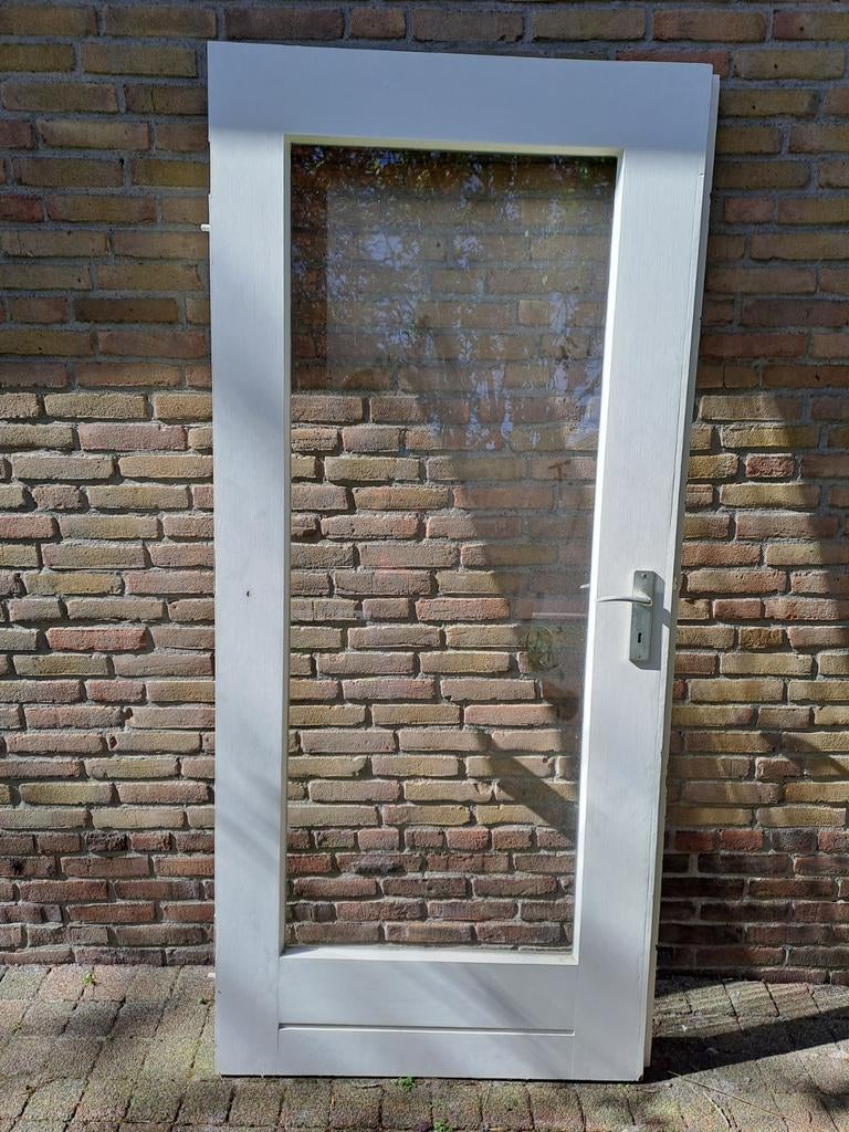 Serre deuren, 75 tot 150 cm, Gebruikt, 150 tot 225 cm, Hout