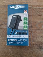 Ansmann APS300 Universele Voeding 3-12V, Ophalen of Verzenden, Nieuw