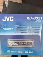 Nieuwe JVC KD-G321 Autoradio met afneembaar frontje, Auto diversen, Autoradio's, Ophalen of Verzenden