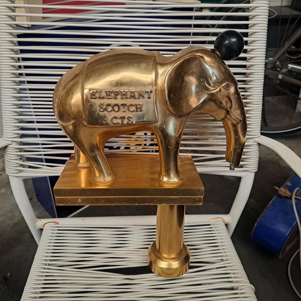 Elephant scotch cts biertap, Verzamelen, Biermerken, Ophalen