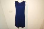 Marccain kobalt vorstelijk blauwe jurk zilveren studs N2, Zo goed als nieuw, Maat 36 (S), Verzenden, Blauw
