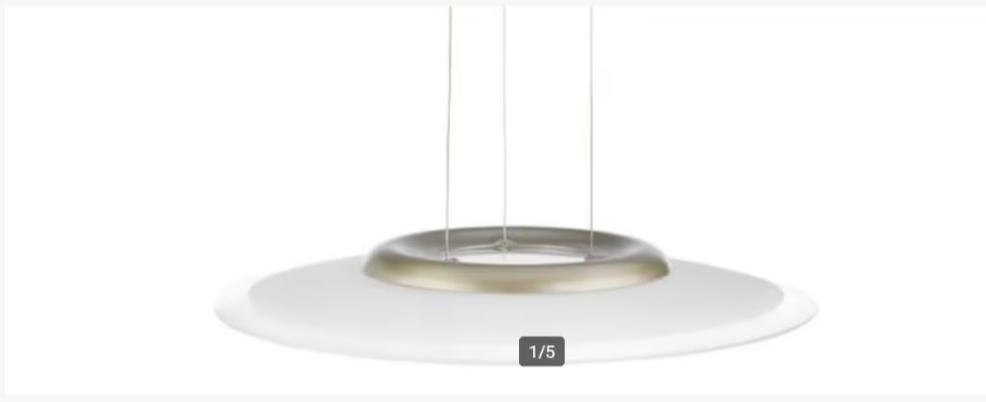 Philips Equila 40745/17/16 LED Hanglamp Nikkel NIEUW, Nieuw, Ophalen of Verzenden, Glas, 75 cm of meer