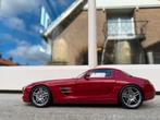 1:18 Mercedes SLS AMG Coupe rood 2010 Minichamps, Minichamps, Auto, Ophalen of Verzenden, Zo goed als nieuw