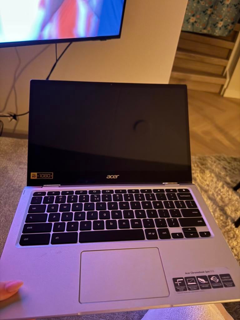 Acer Chromebook Spin 513 CP513-1H-S23W, Computers en Software, Chromebooks, Ophalen, 13 inch, Touchscreen, 4 GB of minder